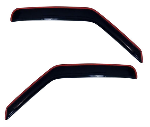 AVS 07-14 Ford E-150 Ventvisor In-Channel Window Deflectors 2pc - Smoke - 192141