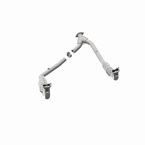 MagnaFlow DF Cat. Conv 97 Land Rover Defender 90 4.0L Y-Pipe Assy / 96-99 Discovery 4.0L Y-Pipe Assy - 93690