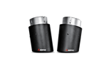 Akrapovic 16-17 BMW M240i (F22 F23) Evolution Line Cat Back (SS) w/ Carbon Tips (Req. Link Pipe) - MTP-BM/SS/4H