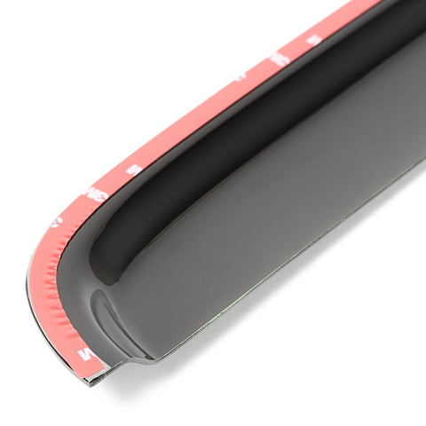 Rugged Ridge Rear Window Visors Black 05-13 Tacoma Double - 81349.89