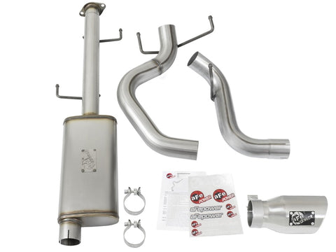 aFe MACH Force Xp 3in SS Cat-Back Single Side Exit Exhaust w/Polished Tips 07-14 Toyota FJ Cruiser - 49-46003-1P