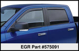 EGR 07+ Toyota Tundra Double Cab In-Channel Window Visors - Set of 4 (575091) - 575091