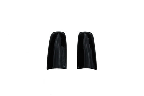 AVS 88-99 Chevy CK Tail Shades Tail Light Covers - Black - 33814