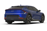 Rally Armor 22-24 Kia EV6 Black UR Mud Flap Red Logo - MF91-UR-BLK-RD