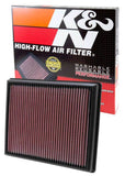 K&N Replacement Air Filter 12 BMW 335i / 12-13 BMW M135I (F30) - 33-2997