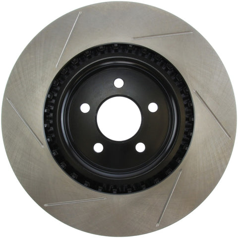 StopTech Power Slot 07-10 Ford Mustang Shelby Front Left Slotted Rotor - 126.61089SL