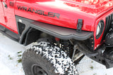 Fishbone Offroad 97-06 Jeep Wrangler Steel Tube Fender Front/Rear - Blk Txtred Powdercoat (Set Of 4) - FB23029