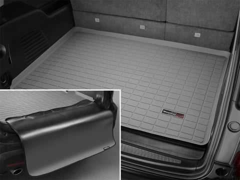WeatherTech 15+ Cadillac Escalade ESV Cargo Liner w/ Bumper Protector - Grey - 42678SK