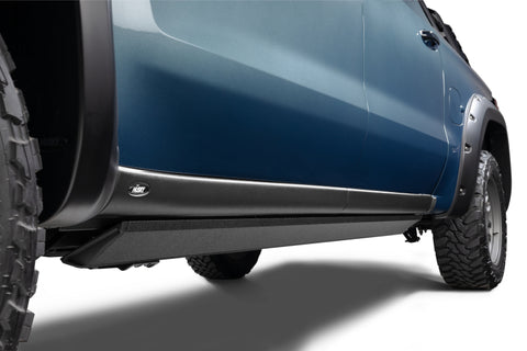 RealTruck 19-25 Chevy Silverado 1500 CC 4dr VoltStep Electric Running Board Kit - Tex. Blk - 20404887PC