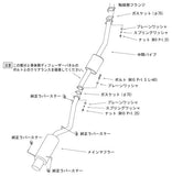 HKS SILENT Hi-POWER SKYLINE GT-R GF-BNR34 - 31019-AN013