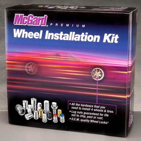 McGard SplineDrive Tuner Jeep 23pc. Kit (Cone) 1/2-20 / 13/16 Hex (18 Lug Nuts / 5 Locks) - Chrome - 65562