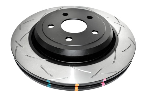 DBA 2012+ Jeep Grand Cherokee SRT-8 Rear Slotted T3 4000 Survival Series Uni-Directional Rotor - 42633S