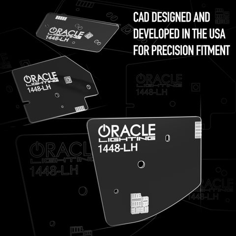 Oracle 19-21 RAM 1500 Projector LED Headlight DRL Kit - RGBW+A w/ RF Controller - 1448-330