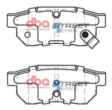 DBA 92-00 Honda Civic Si Street Series Rear Brake Pads - DB1163SS