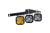 Diode Dynamics 17-20 Ford Raptor SS3 LED Fog Light Kit - Yellow Max - DD7361