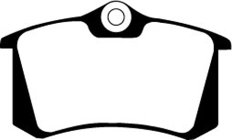EBC 10-13 Audi A3 2.0 TD Greenstuff Rear Brake Pads - DP2680