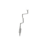 MagnaFlow CatBack 16-19 Chevy Cruze 1.4L Street Series Single Exit Polished Stainless Exhaust - 19269
