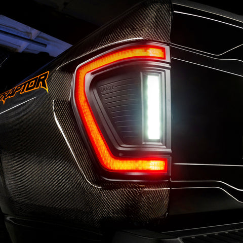 Oracle Lighting 21-24 Ford F-150 (Black Series) Flush Style LED Tail Lights - 5910-504-T
