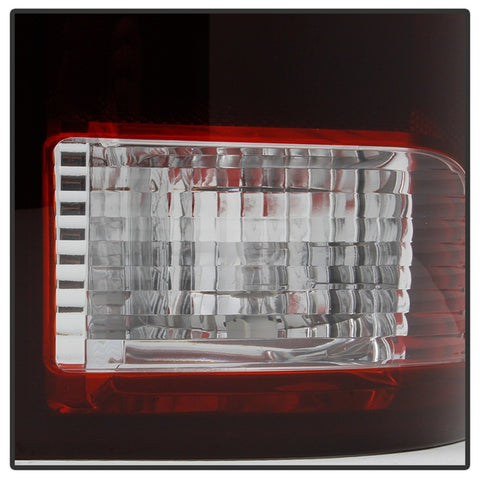 xTune Dodge Ram 1500 09-15 OEM Style Tail Lights Dark Red ALT-JH-DR09-OE-RSM - 9033186