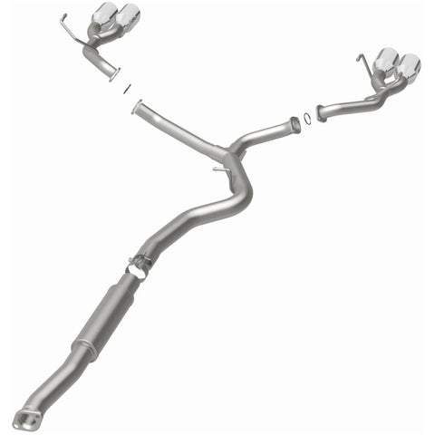 MagnaFlow SYS Cat-Back 15-17 Subaru WRX Sti 2.5L Polished 3in Tips - 19361