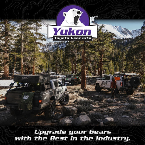 Yukon Gear Ring & Pinion Gear Kit Package Front & Rear with Install Kits - Toyota 8.2/8in. IFS - YGKT008-456LOC-4
