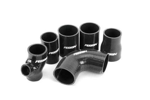 PERRIN 15-21 Subaru WRX Front Mount Intercooler Boost Tube Kit - Red - PSP-ITR-437-3RD