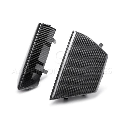 Anderson Composites 2015-2017 Ford Mustang Shelby GT350 Carbon Fiber Front Upper Grille Inserts - AC-FGI15MU350