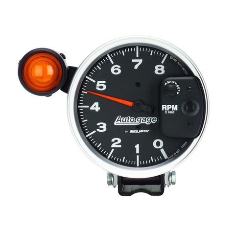 Autometer 5 inch 8000 RPM Monster Shift Lite Pedestal Tachometer - 233905