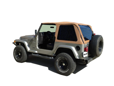 Rampage 1997-2006 Jeep Wrangler(TJ) Frameless Soft Top Kit - Spice - 109517