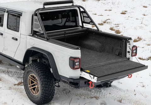 Husky Liners 20-26 Jeep Gladiator 5ft Bed Guardian Comfort Bed Liner - Full - HBRJ20SBK