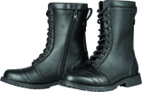 Speed and Strength Fast Times Leather Boots Black Womens - 6 - 880475