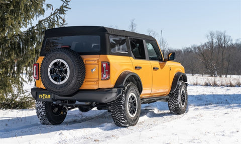 N-Fab Trail Slider Steps 2021 Ford Bronco 4 Door - Textured Black - TSF214B-TX