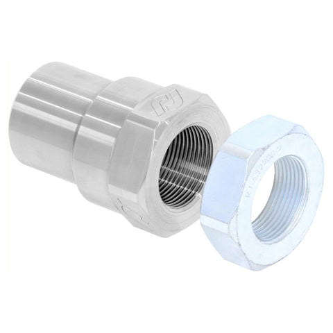 RockJock 1-1/2in -12 Threaded Bung w/ Jam Nut (RH) - RJ-536202-102