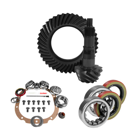 Yukon 8.8in Ford 3.31 Rear Ring & Pinion Install Kit 2.53in OD Axle Bearings and Seals - YGK2044