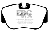 EBC 84-86 Mercedes-Benz 190/190E 2.3 Greenstuff Front Brake Pads - DP2778