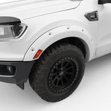 EGR 19-22 Ford Ranger Painted To Code Oxford Traditional Bolt-On Look Fender Flares White Set Of 4 - 793554-YZ