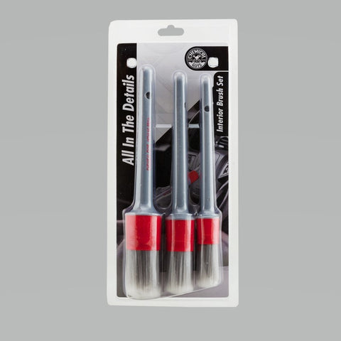 Chemical Guys Interior Detailing Brushes - 3 Pack - ACC600