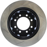 StopTech 08-10 Dodge Ram 4500 6.7L Slotted Left Front Brake Rotor - 126.67080SL