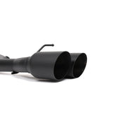 BLOX Racing 2022+ WRX Muffler Delete / Axle Back Single Wall 4in - Matte Black Tips - BXEX-51106-BK
