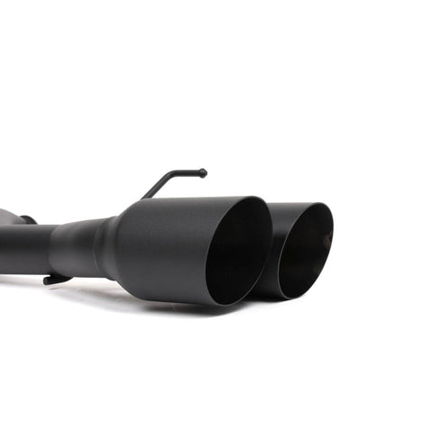 BLOX Racing 2022+ WRX Muffler Delete / Axle Back Single Wall 4in - Matte Black Tips - BXEX-51106-BK