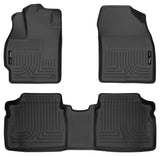 Husky Liners 10-12 Toyota Prius WeatherBeater Combo Black Floor Liners - 98921