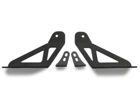 Raxiom 18-23 Jeep Wrangler JL Axial Series 30-In Single Row LED Light Bar w/ Hood Mounting Brackets - J139109