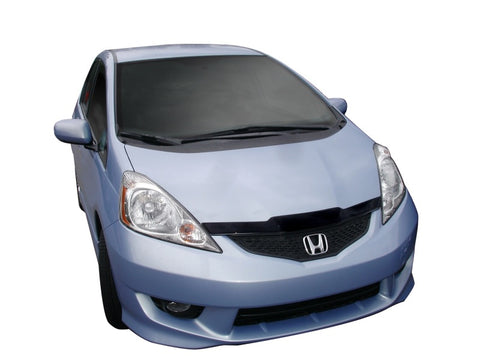 AVS 09-10 Honda Fit Aeroskin Low Profile Acrylic Hood Shield - Smoke - 320003