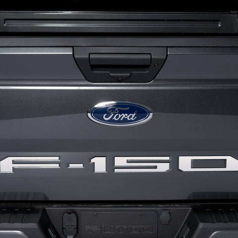 Putco 18-20 Ford F-150 (Cut Letters/Stainless Steel) Tailgate - 55556FD