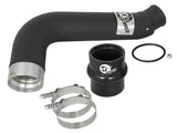 aFe BladeRunner 3in Black Intercooler Tube Cold Side 17-18 GM Diesel Trucks V8 6.6L (td) L5P - 46-20339-B