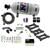 Nitrous Express Holley 2-BBL Tri-Power (3 Plates) Gasoline (50-300hp) - 30026-10