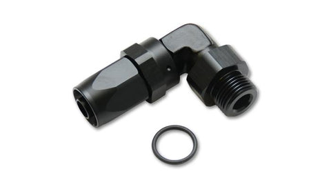 Vibrant Male -12AN 90 Degree Hose End Fitting - 7/8-14 Thread (10) - 24910