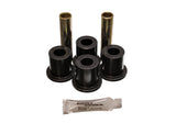 Energy Suspension Rr Spring Frame Shackle Kit - Black - 4.2128G