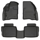 Husky Liners 10-13 Ford Taurus WeatherBeater Combo Black Floor Liners - 98701