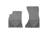 WeatherTech 09-13 Audi A4/A5 Front Rubber Mats - Grey - W111GR